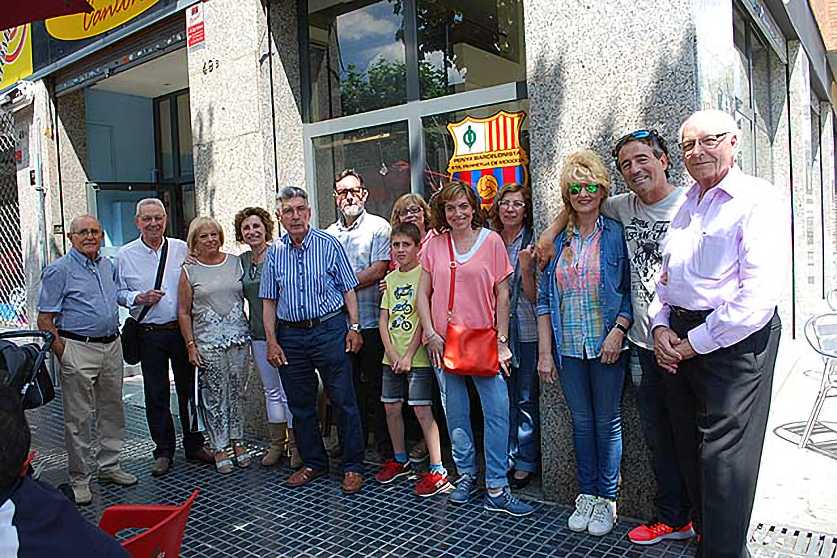 Membres de la Penya Barcelonista